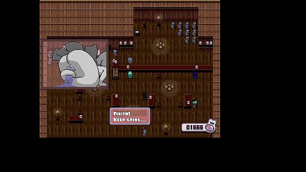 Hard pounding by ghost with a third “arm” assist – Princess & Conquest