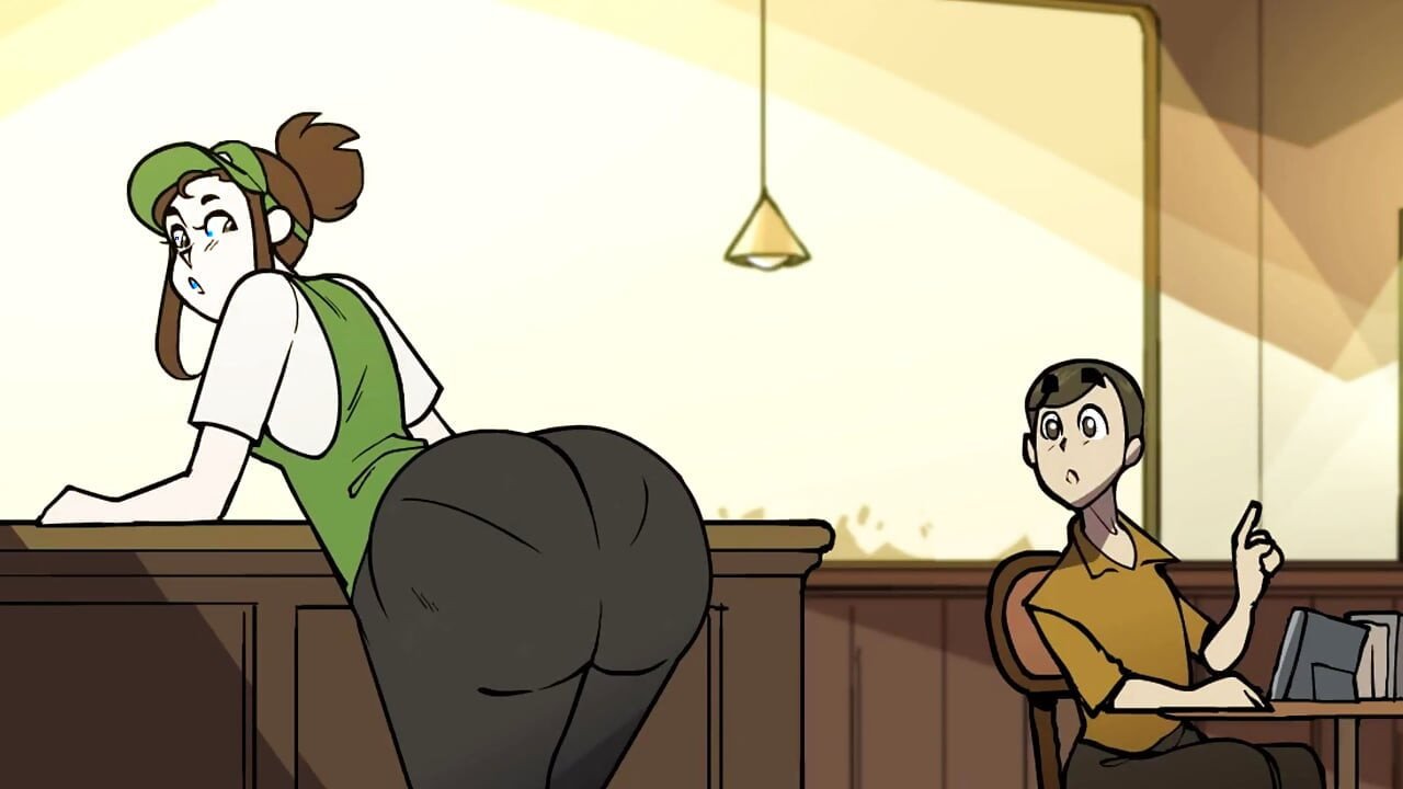 Chubby Barista MILF with Giant Lactating Boobs – 3D Cartoon Parody HQ